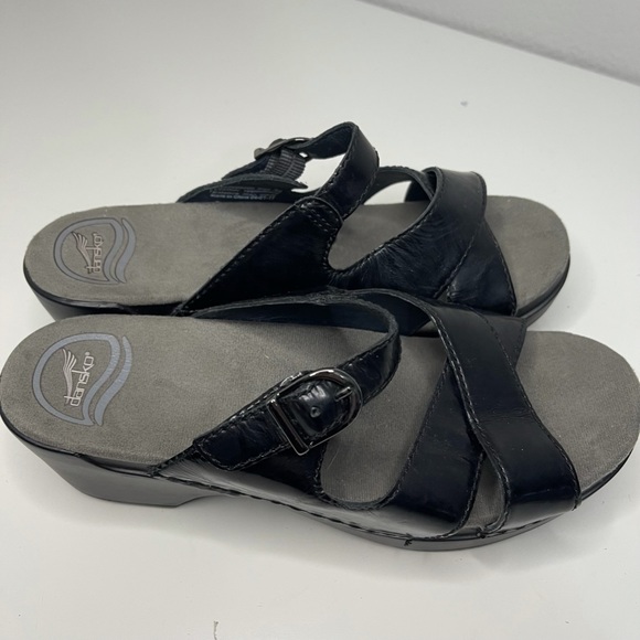 DANSKO Sela Patent Leather Slide - Picture 3 of 8